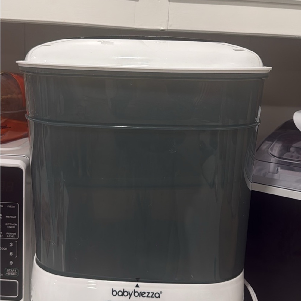 Baby Brezza Gray and White Sterilizer